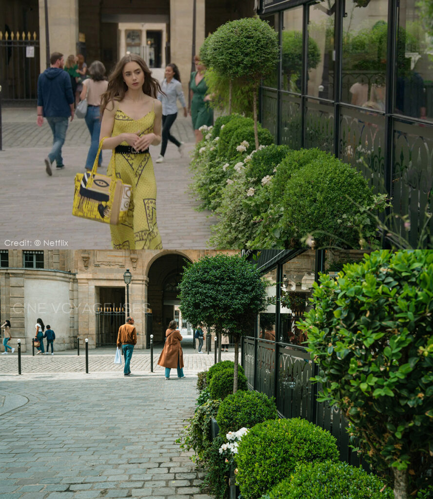 Le Bistrot Valois dans Emily in Paris, saison 1