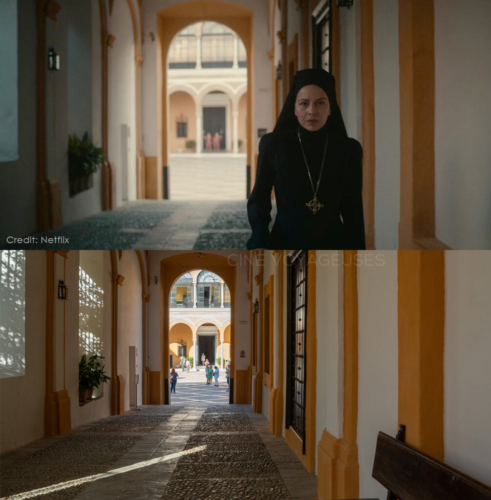 Les lieux de tournage de Warrior Nun à Séville, en ESPAGNE