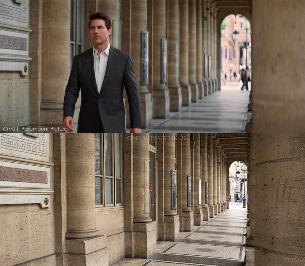 La rue de Richelieu à Paris dans Mission Impossible 6