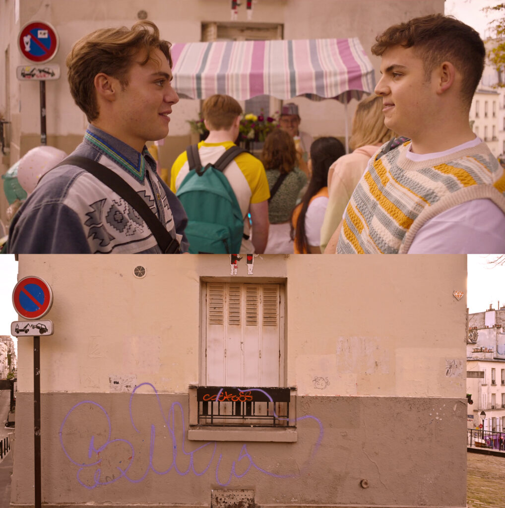Montmartre à Paris dns Heartstopper, saison 2